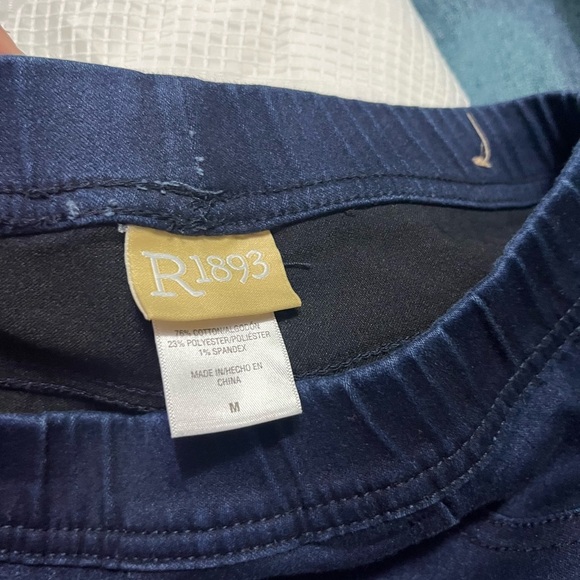 R1893 denim jeans Size Medium Dark Blue - Picture 2 of 4